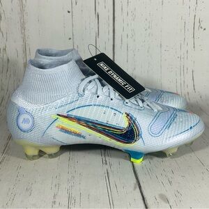 Nike Superfly 8 Elite FG 'Progress Pack' Gray Soccer Cleats Mens 5.5 DJ2839-055